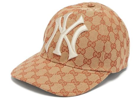 gucci new york hat|gucci fitted hat.